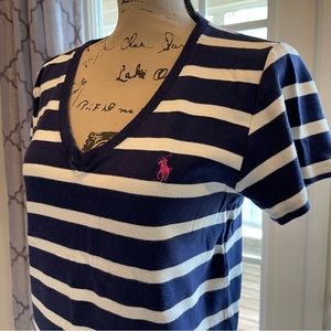 Polo V-Neck Top
